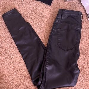 Akira faux leather leggings
